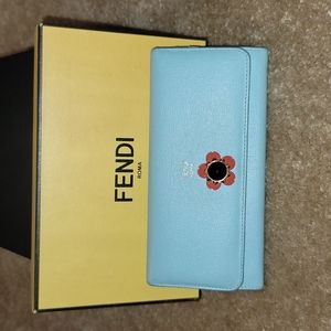 Authentic Fendi Flowerland Wallet